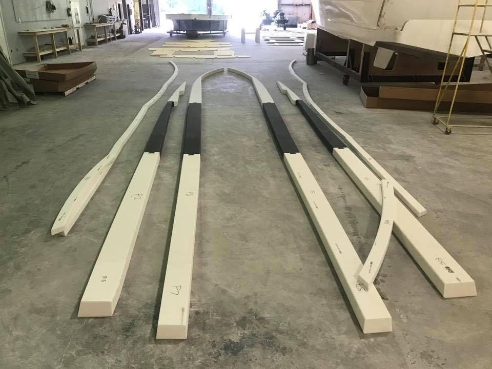 Production Begins on First Release Boatworks 42' Flybridge